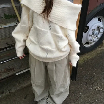 *Pinter/Pokdak* Made Off-Shoulder Knit