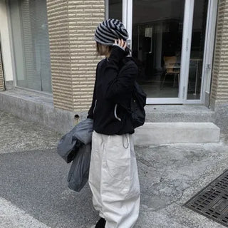 Moonz Rio Neck Warmer Waffle Hoodie