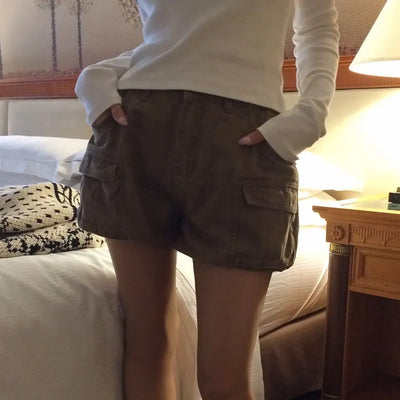Meaz Cargo Balloon Shorts [Back Elastic]