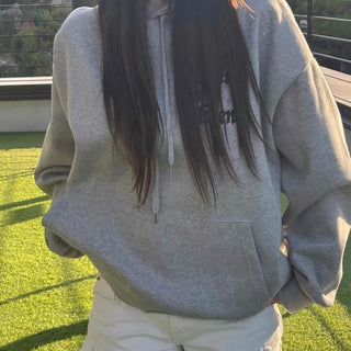 Soft Daily Minimal Basic Cozy Fit Hoodie