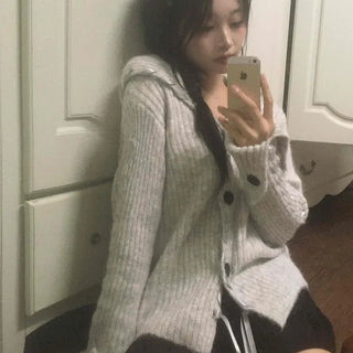 Soft Mood Sailor Collar Ribbon Cardigan