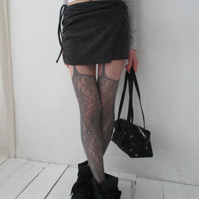 Wrap band skirt pants (2 colors)