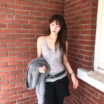 LACE WOOL SLEEVELESS Lace Wool Sleeveless