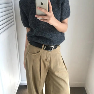 *High Quality/Domestic* Cover Short Sleeve Knit