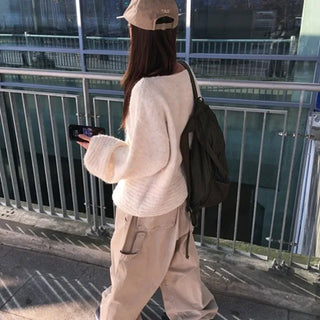 Stock Cargo Wide Pants