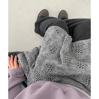 knit layer skirt