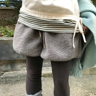 Koa Lovely Sherpa Fleece Shorts (2 colors)