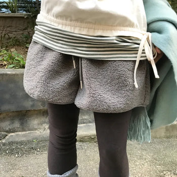 Koa Lovely Sherpa Fleece Shorts (2 colors)