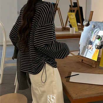 Made by Maison Soft Striped Long Sleeve Tee