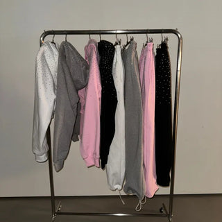CRYSTAL Wide Pants *Fleece-lined*