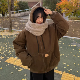 Miller Cotton Patch Hooded Padded Jumper