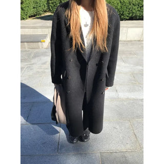 Alpaca Handmade Double Coat (2 colors)