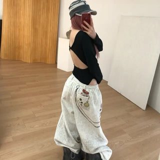 open back body suit