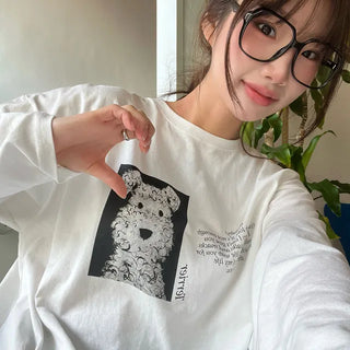 Baby Puppy Long Sleeve T-shirt 1 color