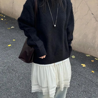 [UNISEX] Oversized Hairy Knit