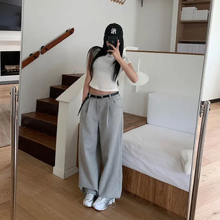 Dus Pintuck Two-Way Joggers