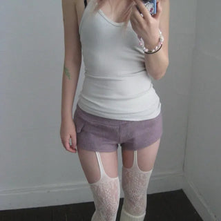 Pocket Angora Shorts
