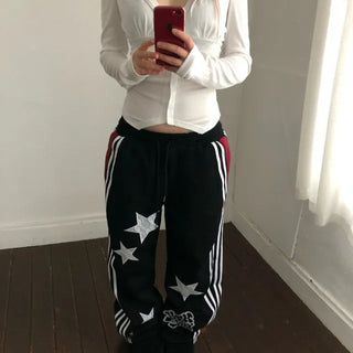 Lace Star Track Pants