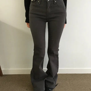 Mini Pocket Bootcut Pants