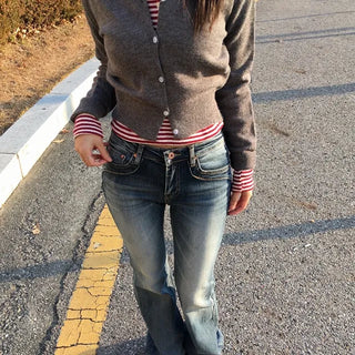 Bay V-neck Cardigan