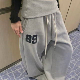 Not a cheap copy 26SS non-fleece version released 89 Ribbed Wide Pants
