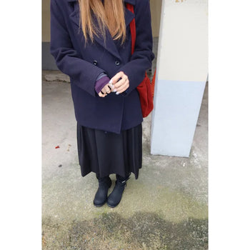 Tom High-neck Peacoat (2 colors)