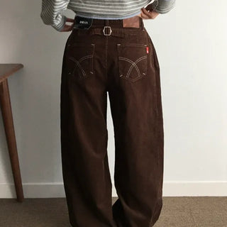 * Thick/Winter* Divan Corduroy Tab Pants