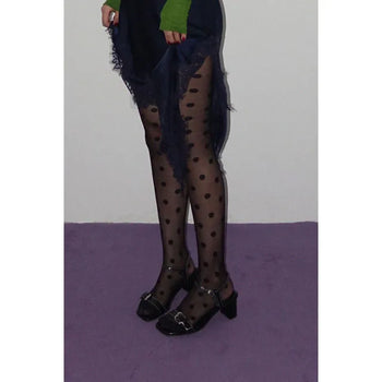 Wide Dot Stockings