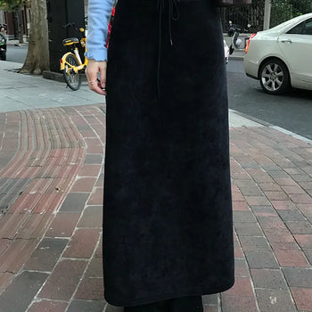 Pavel Corduroy Long Skirt