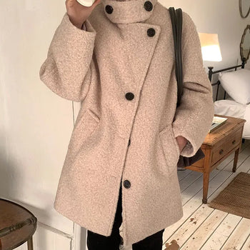 Inco Boucle Fur Half Coat