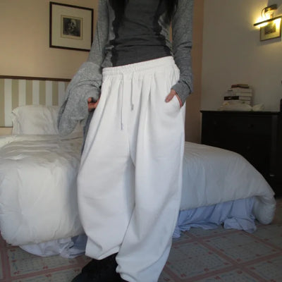 Daily Fleece-Lined Elastic Pants (3 colors)