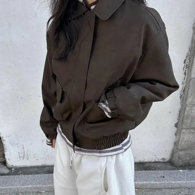 Mile fleece blouson jumper