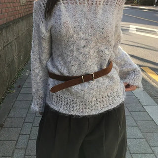 *Vintage/Pinter Mood* Una Wool Mesh Knit