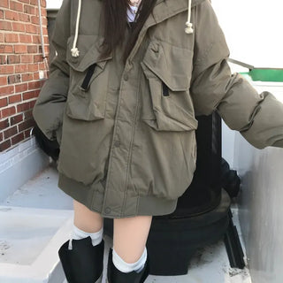 Crow Unisex Military 6oz Hooded Field Parka (2 colors)