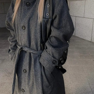 Rene Balmacaan Long Coat