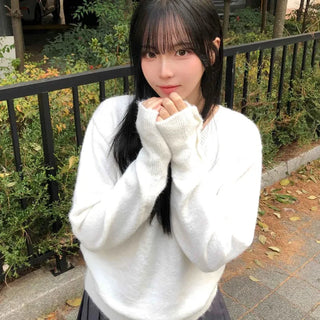 Cozy Fit V-Neck Wool Knit