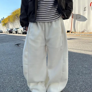 [UNISEX] Bear Fleece Balloon Pants
