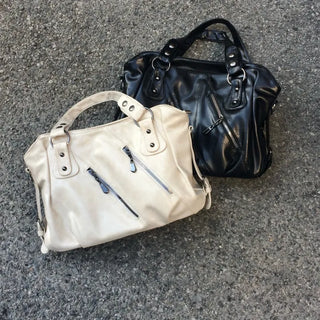 Side Zipper Shoulder Bag
