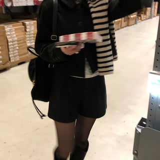 Wool Stripe Muffler