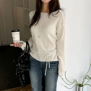 [Delicate Fit] Hairy Boat Neck Knit 3 Colors