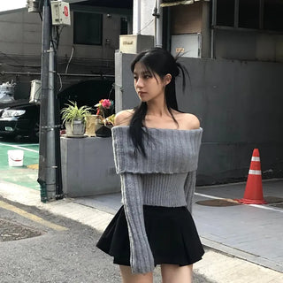 Fluffy and Delicate Off-S knit