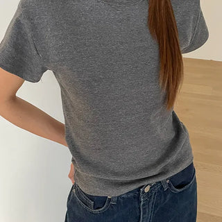 Winters Peach Fleece Short Sleeve T-shirt
