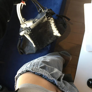 Studded Big Shoulder Bag
