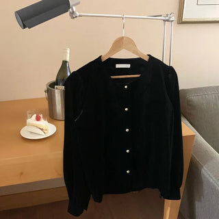 Christmas Velvet Blouse