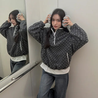 Toy Tumble Heart Fleece Sweatshirt