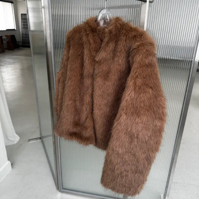 Bare Soft Faux-Fur Jacket