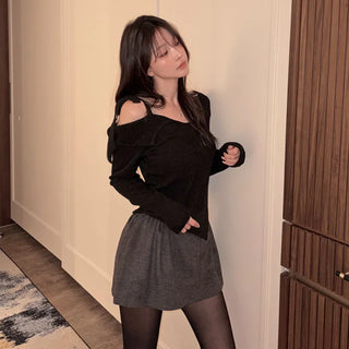 Brinin Asymmetrical Off-Tshirt