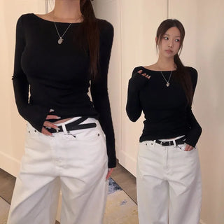Newbies See-through T-shirt [Tencel 85%]