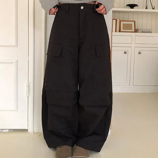 Jesson Big Cargo Wide Cotton Pants