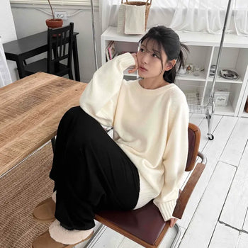 Ever Loose Fit Round Knit